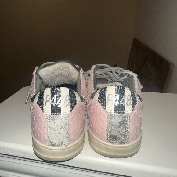 Pink p448 sneakers (US women’s 5: EU 35) - Picture 2 of 4